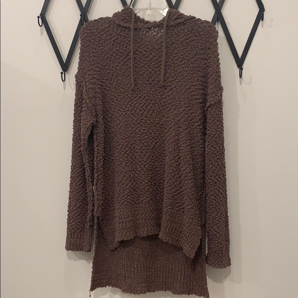 Brown Popcorn sweater from Boxtruck Boutique
